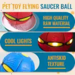 Frisbee Ball Pet Toy