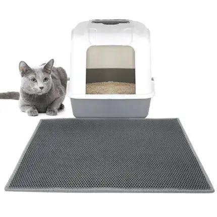 Double Layer Non-Slip Pet Cat Litter Mat