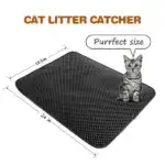 Double Layer Non-Slip Pet Cat Litter Mat