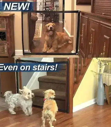 Portable Kids & Pets Safety Door Guard