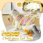 Spiral Tunnel Self-play Cat Toy😸