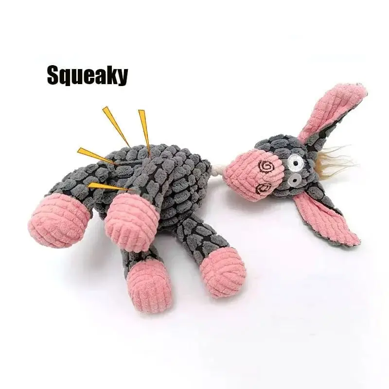 Plush Toy with Squeaker