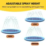 Refreshing Dog Sprinkler Pad - Image 9