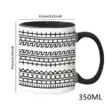 Hidden Message Funny Ceramic Coffee Mugs - Image 2
