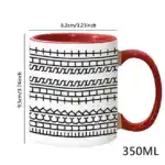Hidden Message Funny Ceramic Coffee Mugs - Image 3
