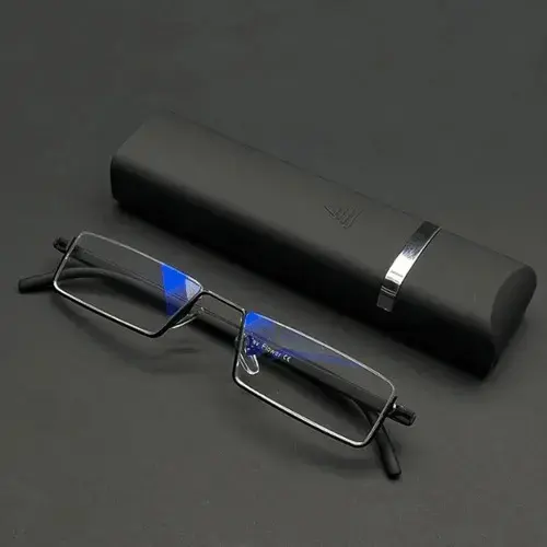 4-4 Smart Zoom & Anti-Blue Eyewear Ultralight Reading Glasses - Image 1
