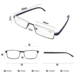 Smart Zoom & Anti-Blue Eyewear Ultralight Reading Glasses - Image 4