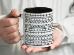 Hidden Message Funny Ceramic Coffee Mugs